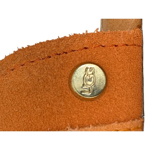 Ugg Ximena Leather Suede Multicolor Slide Sandals Size 8 Y10668 - Picture 13 of 13